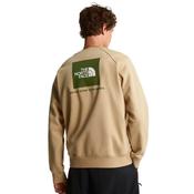 Mens NSE Raglan Box Sweatshirt - Khaki Stone - XS image