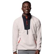 Mens Sequoia Grove Half Zip Fleece - Dark Stone/Black - L image