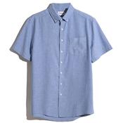 Mens Wilkins Short Sleeve Shirt - Regatta Blue - S image