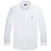 Mens Custom Fit Stretch Poplin Shirt - White - 2XL image