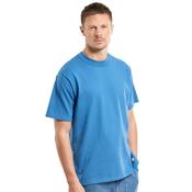 Mens Plain Organic Cotton T-Shirt - Dark Blue - S image