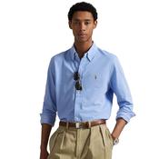 Mens Knit Oxford Shirt - Harbor Island Blue - XS image