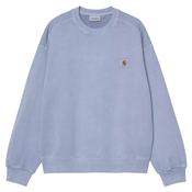 Mens Nelson Sweatshirt - Gentle Blue (Garment Dyed) - XS