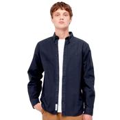 Mens Bolton Shirt - Dark Navy (Garment Dyed) - XS image