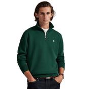 Mens Double-Knit Quarter-Zip Pullover - Vintage Pine - XL image