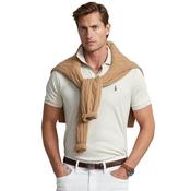 Mens Custom Slim Fit Soft Cotton Polo Shirt - State Heather - XS image