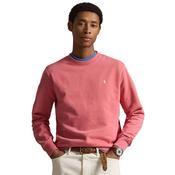 Mens Loopback Fleece Sweatshirt - Red Sky - M image