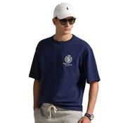 Mens Relaxed Fit Jersey Graphic T-Shirt - Newport Navy - XS image