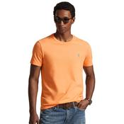 Mens Custom Slim Fit Jersey T-Shirt - Pompano Orange - S image