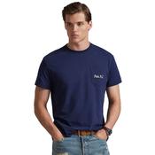 Mens Custom Slim Fit Polo Bear T-Shirt - Newport Navy - S image