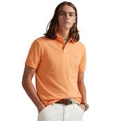 Mens The Iconic Mesh Polo Shirt - Pompano Orange - S image