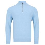 Mens Julius 1/4 Zip Sweater - Sky - M image