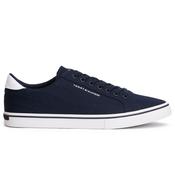 Mens Canvas Embossed Trainers - Desert Sky - 7 image
