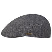 Texas Wool Herringbone Cap - Blue/Beige - M image