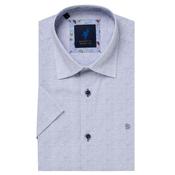 Mens Kyle Short Sleeve Shirt - Blue - S image