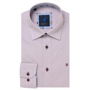 Mens Beckham Long Sleeve Shirt - Plum - M image