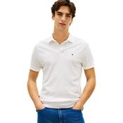 Mens Regular Fit Print Polo Shirt - Ivory Petal - S image