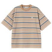 Mens Zane T-Shirt - Zane Stripe/Peanut - XS image
