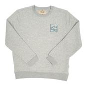 Mens Shoreline Crew Sweatshirt - Grey - XS image