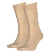 Mens 2-Pack Classic Socks - Light Beige - 6-8 image