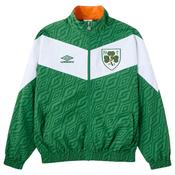 17-3 2026 Adults Full-Zip Football Track Jacket - Green - S