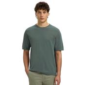 Mens Torino Knit Crew T-Shirt - Balsam Green - S image