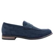 Mens Antwerp Suede Loafers - Prestige Blue - 7
