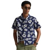 Mens Classic Fit Seersucker Camp Shirt - Jaguar Tropical - S image