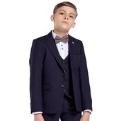 Boys Antoine Suit Jacket - Navy - 6 image