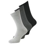 Mens 3-Pack Ordinary Socks - Black/Dark Grey/Light Grey - One image
