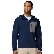 Mens Tall Heights III Hooded Softshell Jacket - Collegiate Navy/City Grey - S image
