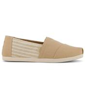 Mens Alpargata Loafers - Beige White Nautical Stripe - 7 image