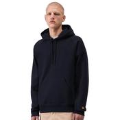 Mens Hooded Chase Sweatshirt - Dark Navy/Gold - XS image