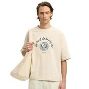 Mens Norman Graphic Boxy T-Shirt - Birch - S image