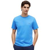 Mens Flag Embroidery Jersey T-Shirt - Blue Spell - S image