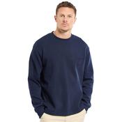 Mens Heritage Embroidered Sweatshirt - Marine Deep - S image