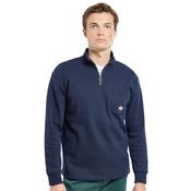 Mens Heritage Quarter-Zip Sweatshirt - Marine Deep - XS image