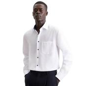 Mens Regular Business Shirt - White/Navy - 38 image