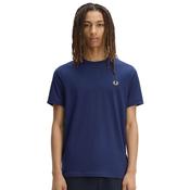 Mens Ringer T-Shirt - French Navy - XS image