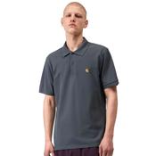 Mens Chase Pique Polo - Cozy Blue - S image