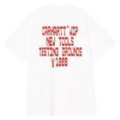 Mens Blocks T-Shirt - White - S image
