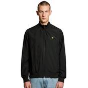 Mens Funnel Neck Shell Jacket - Jet Black - S image