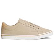 Mens Canvas Embossed Trainers - Sandalwood - 7 image