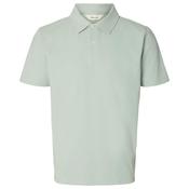 Mens Aiden Polo Shirt - Aqua Grey - S image