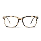 #L Reading Glasses - Light Tortoise - 1+ image
