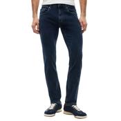 Mens Scanton Slim Jeans - Denim Blue Black - 28W X 30L image