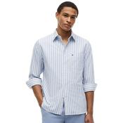 Mens Heritage Stripe Oxford Shirt - Regal Blue - XS image