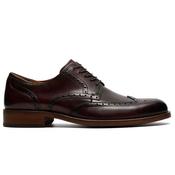 Mens Craft Remi Tip Shoes - Brown Leather - 7 image