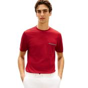 Mens Global Stripe Pocket Pique Jersey T-Shirt - Regatta Red - S image