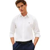 Mens TH Flex Regular Fit Dobby Shirt - White - S image